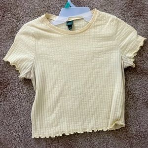 Cute yellow crop